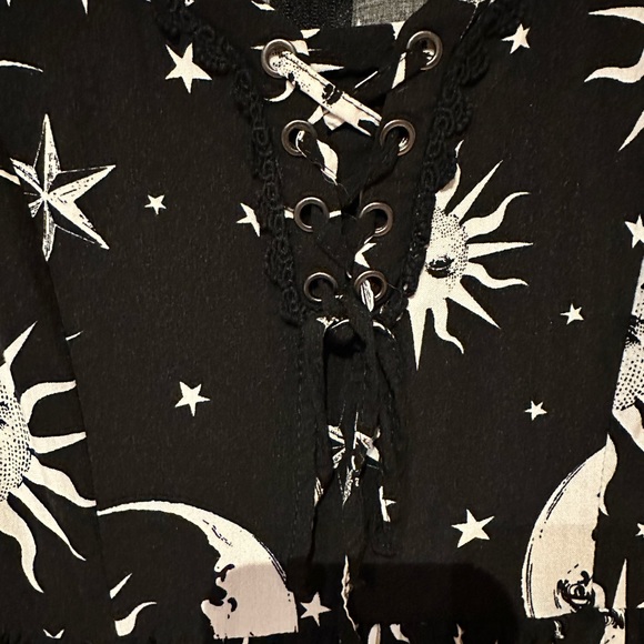 Hot Topic Sun and Moon theme dress - Picture 3 of 13